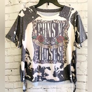 Guns and Roses Graphic Tee